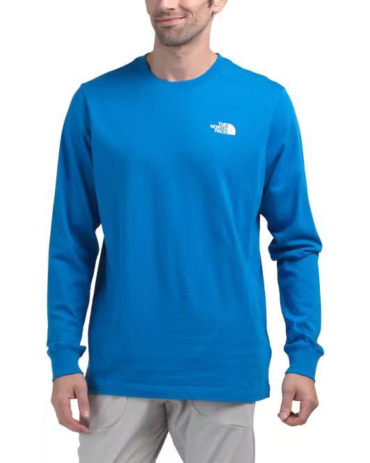 【預購】THE NORTH FACE H062008  Evolution 男裝長袖上衣 (寶藍色)