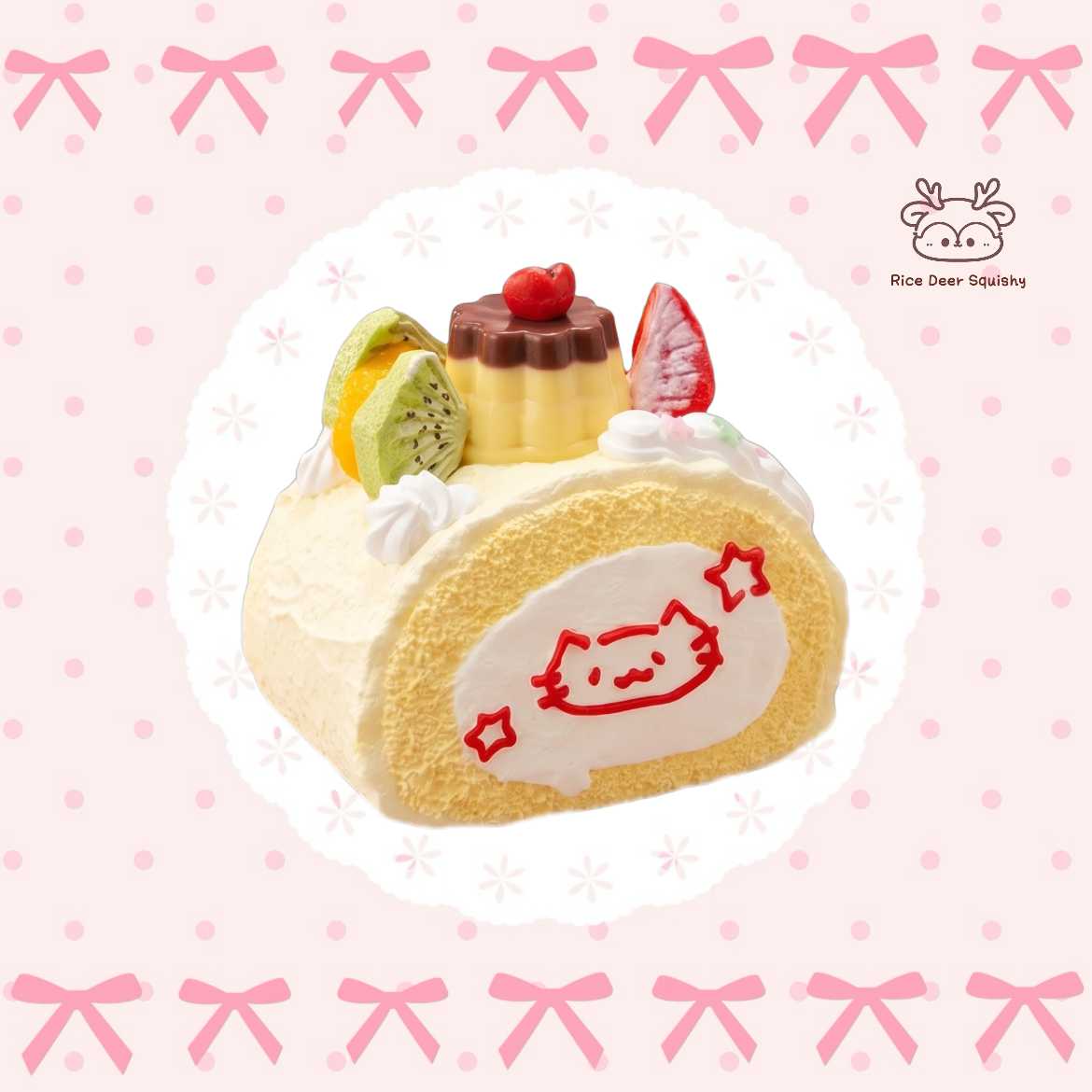 Vintage Kitty Cakeroll - by Handmade