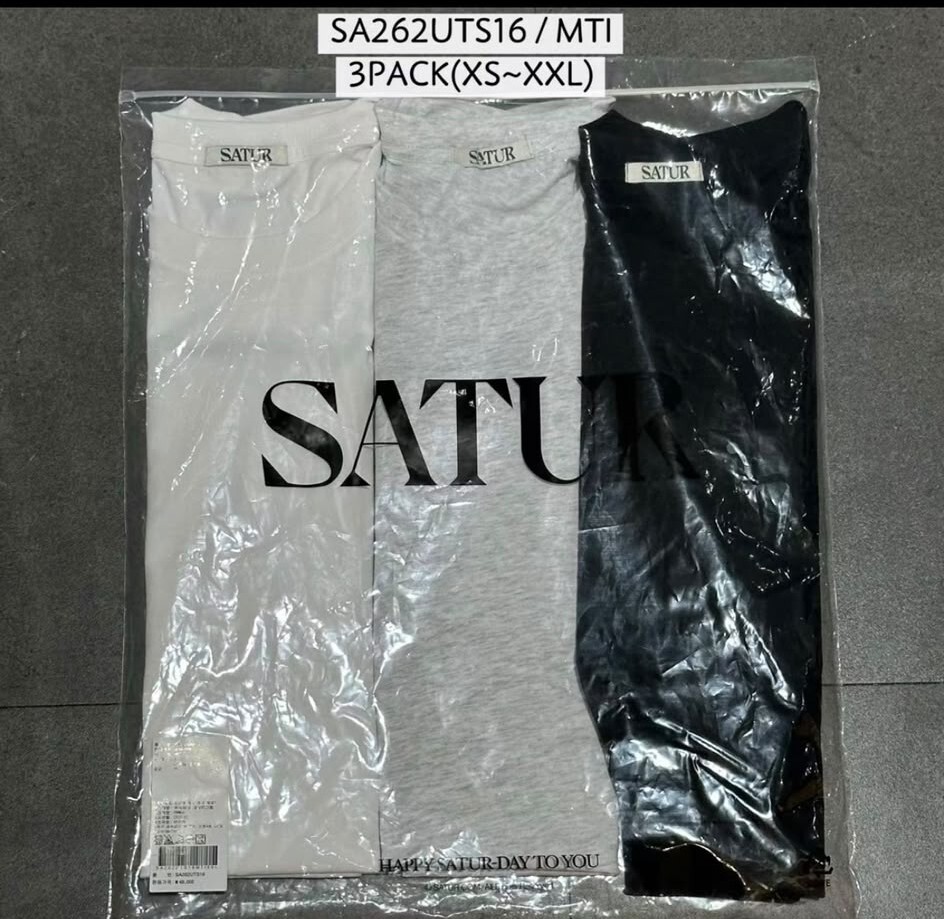 SA02 XS 胸42-53 長23.5 S 胸43-54 長24.5 M 胸44-55 長25.5 L 胸45-56 長26.5 XL 胸46-57 長27.5  XXL 胸47-58 長28.5(一PACK) $229