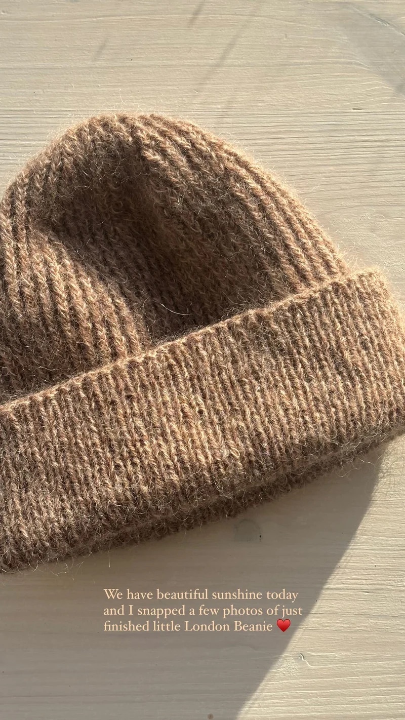 Biches & Buches - London Beanie (英文 PDF 織圖)