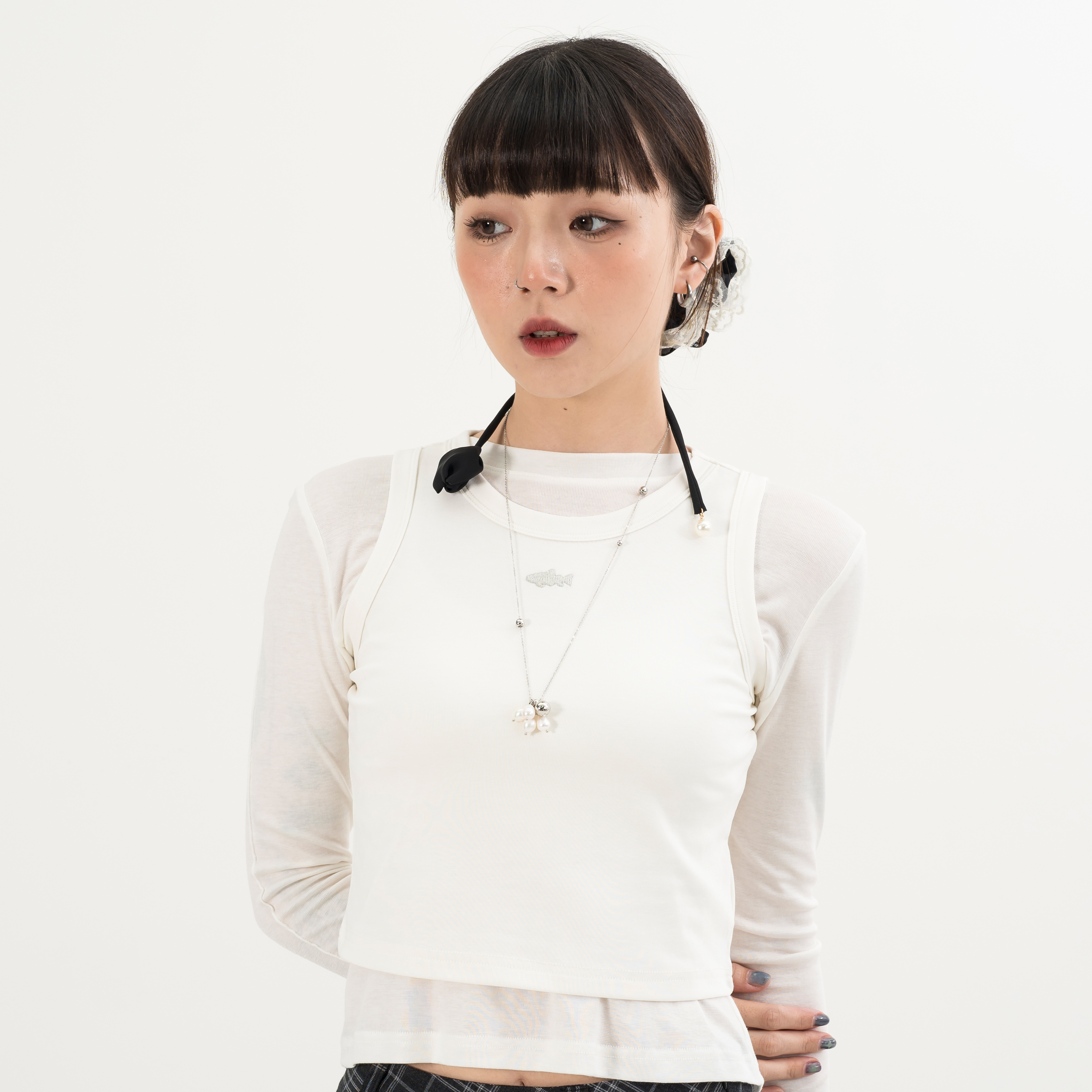 Pearl Pendant Necklac 珍珠吊墜項鍊 [M10]