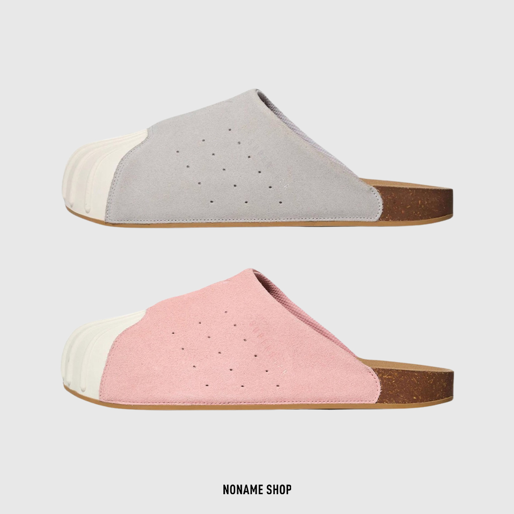 ADIDAS ORIGINALS ADIMULE SUPERSTAR 貝殼頭 懶人 麂皮 勃肯 拖鞋 兩色 (男/女同款)