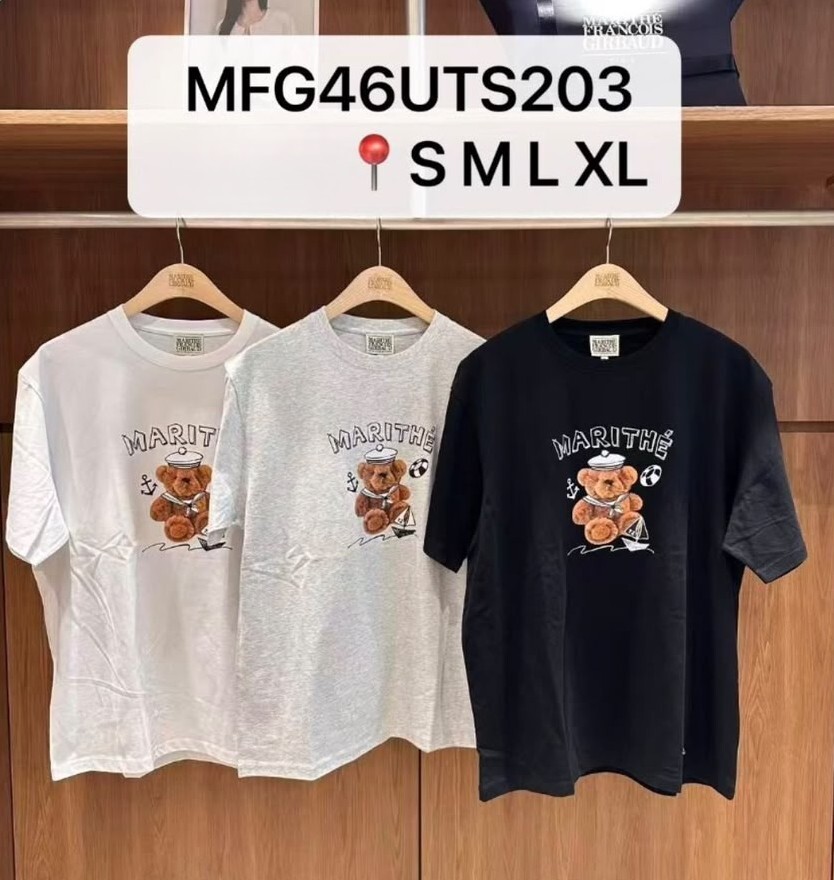 MF01 男女同款S胸40-46長23 M 胸42-48 長25 L 胸44-50 長27XL胸46-52長29 $269 [MFG46UTS203]