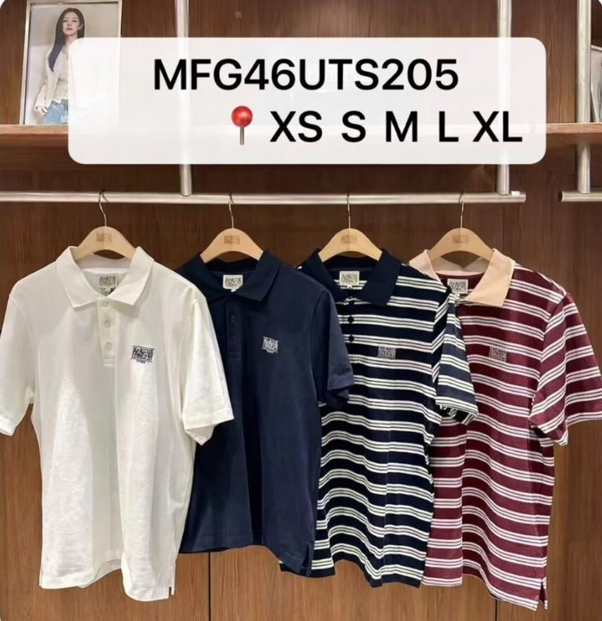 MF15 男女同款 S:胸40 長25 M:胸41 長26 L:胸42 長27 XL:胸43 長28 $329 [MFG46UTS205]