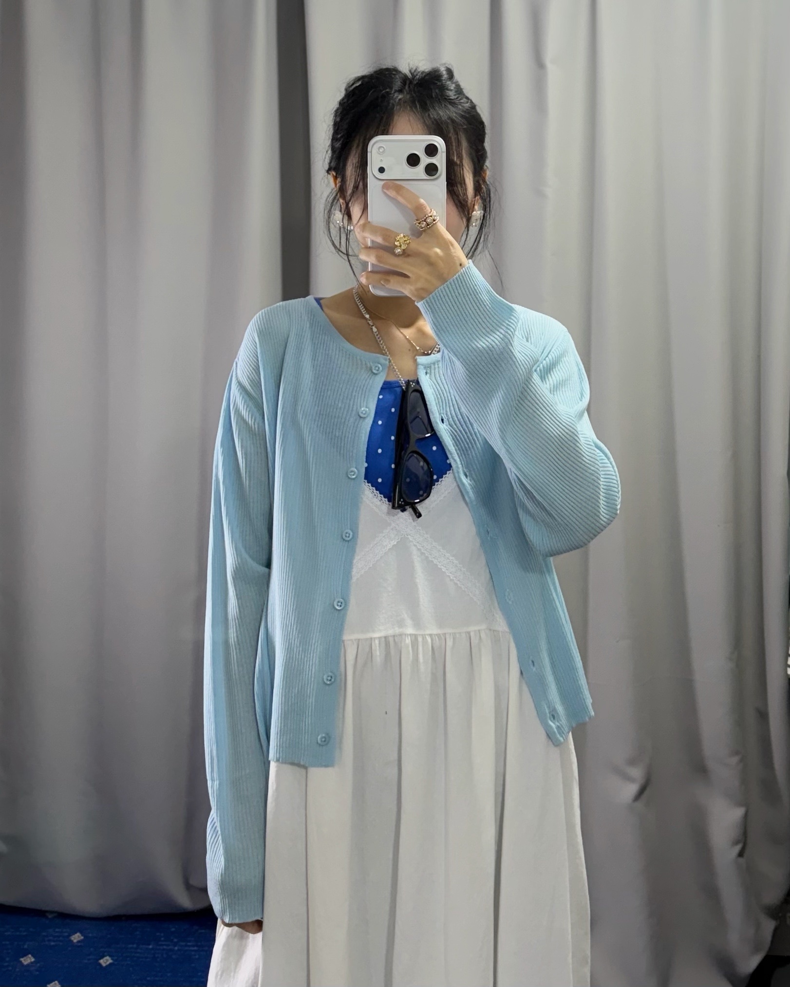 6月新品♥線料長袖外套[微彈性]