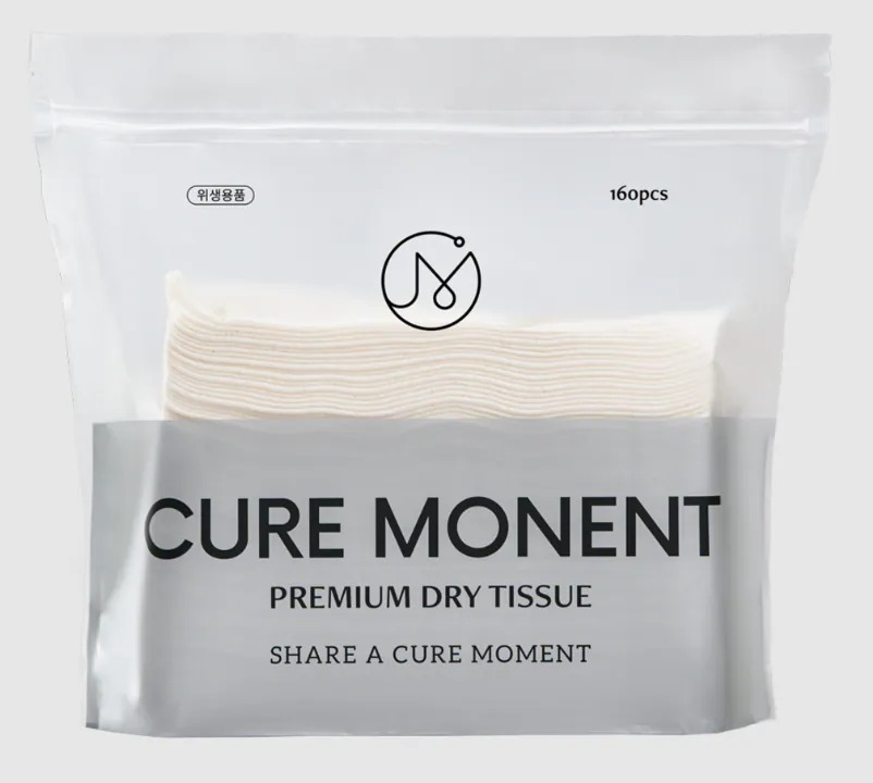 BM006 Cure Monent 高端純棉乾濕兩用巾 160片