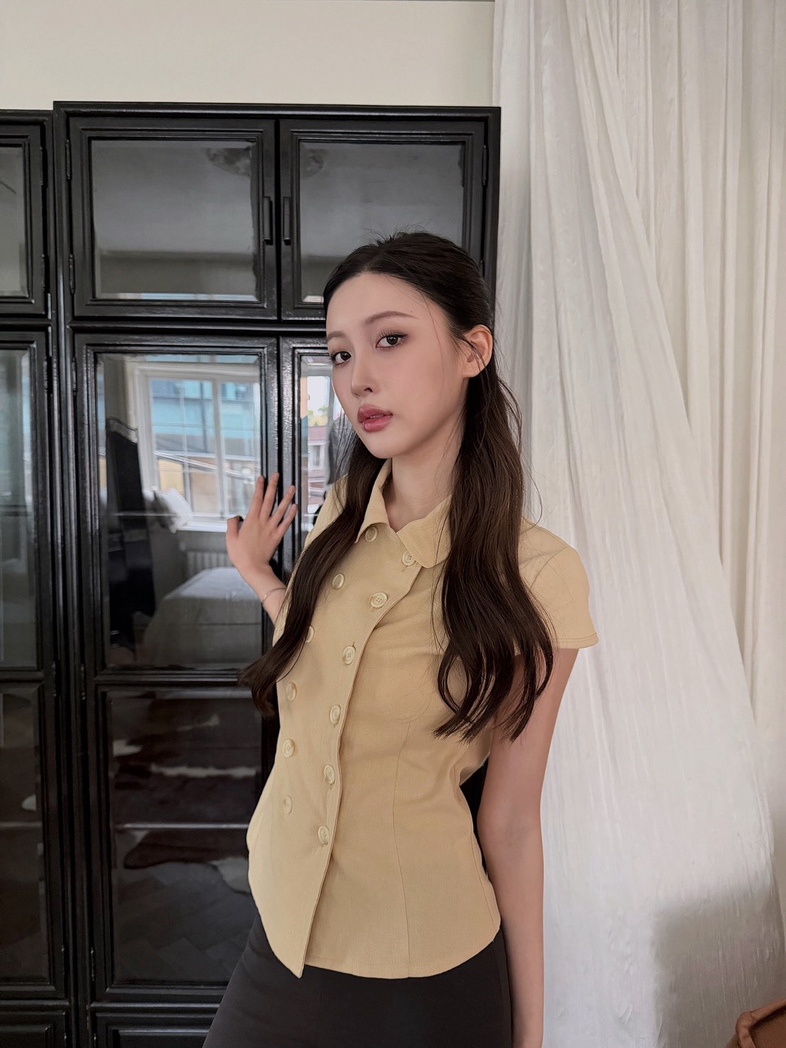 現貨! J14 勞德outfit 雙排扣衫