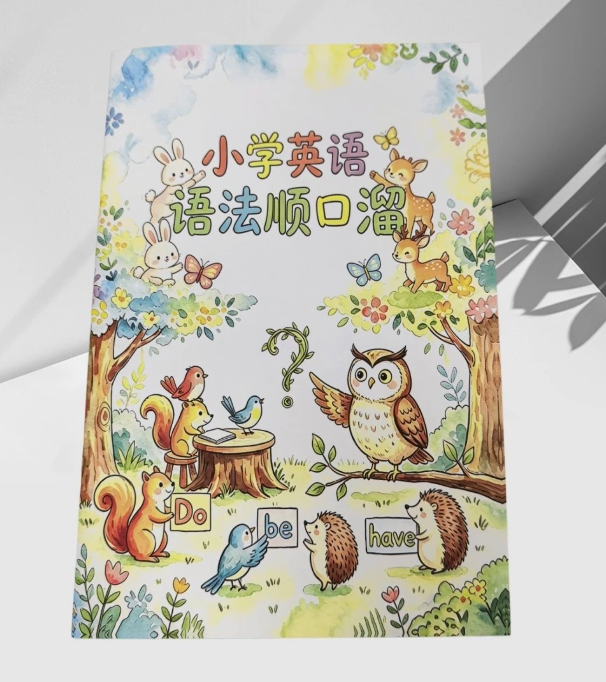 翻印版 小学英语语法顺口溜