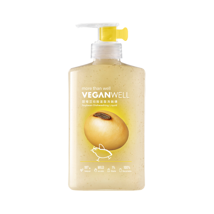 護手系列-甜橙豆粕胺基酸洗碗精500ml