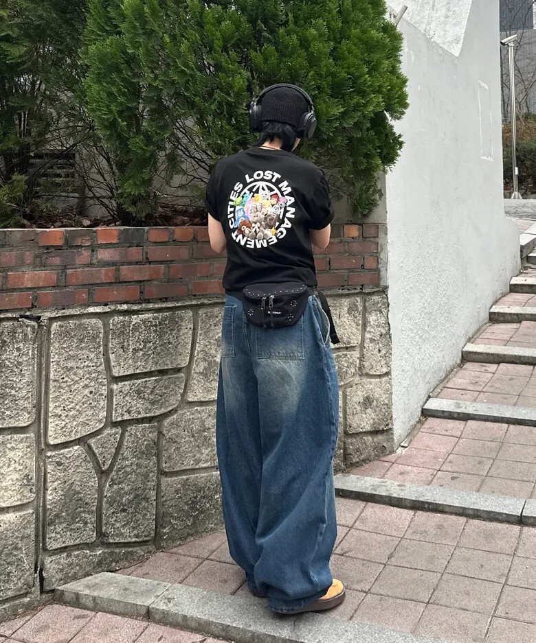【OWN】LMC DOLL GLOBE 休閒 短袖 上衣 大LOGO 玩偶 地球儀 春夏 不分男女 黑色 白色 粉色 0LM45STS203BLK 0LM45STS203WHT 0LM45STS203HPK
