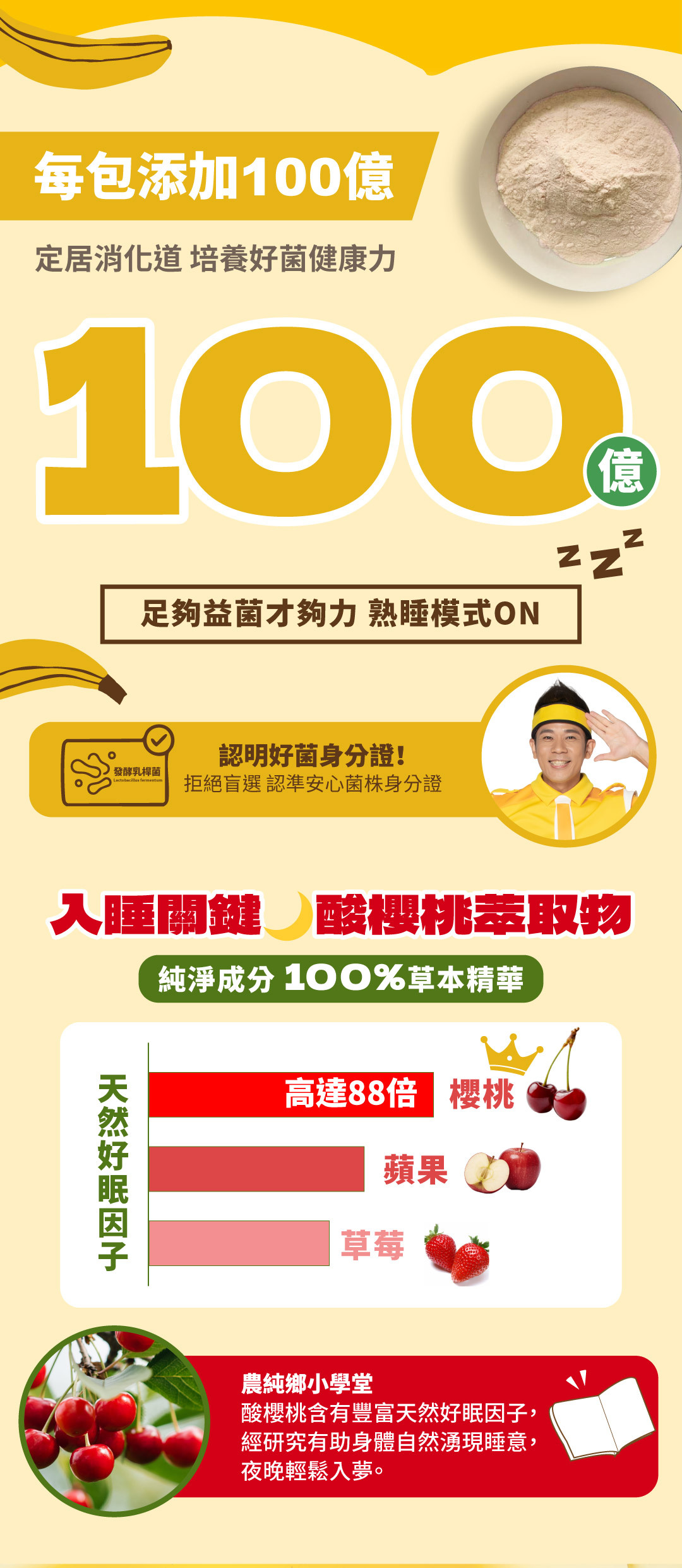 100億菌株