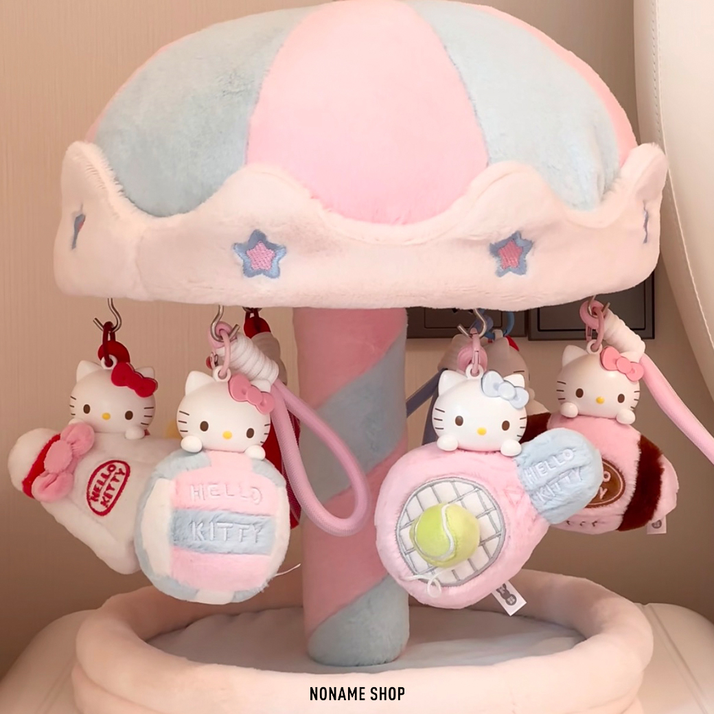 三麗鷗 HELLO KITTY 趣味運動系列 毛絨 香氛 盲盒 掛件 吊飾 娃娃 6+1款