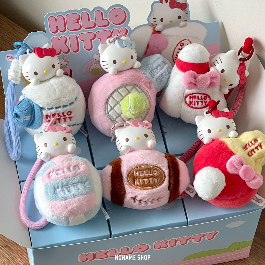 三麗鷗 HELLO KITTY 趣味運動系列 毛絨 香氛 盲盒 掛件 吊飾 娃娃 6+1款