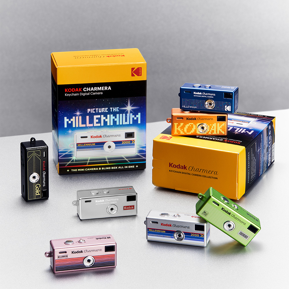 KODAK CHARMERA MILLENNIUM EDITION 千禧版 迷你數位 相機鑰匙圈 盲盒