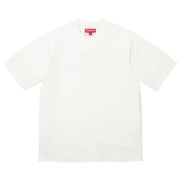 2026SS Supreme Rhinestone Script Short-Sleeve Top 刷舊 水鑽 短T 現貨 SS26KN86