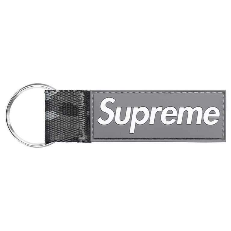 2026SS Supreme Webbing Keychain Box Logo 鑰匙圈 吊飾 現貨 SS26A135
