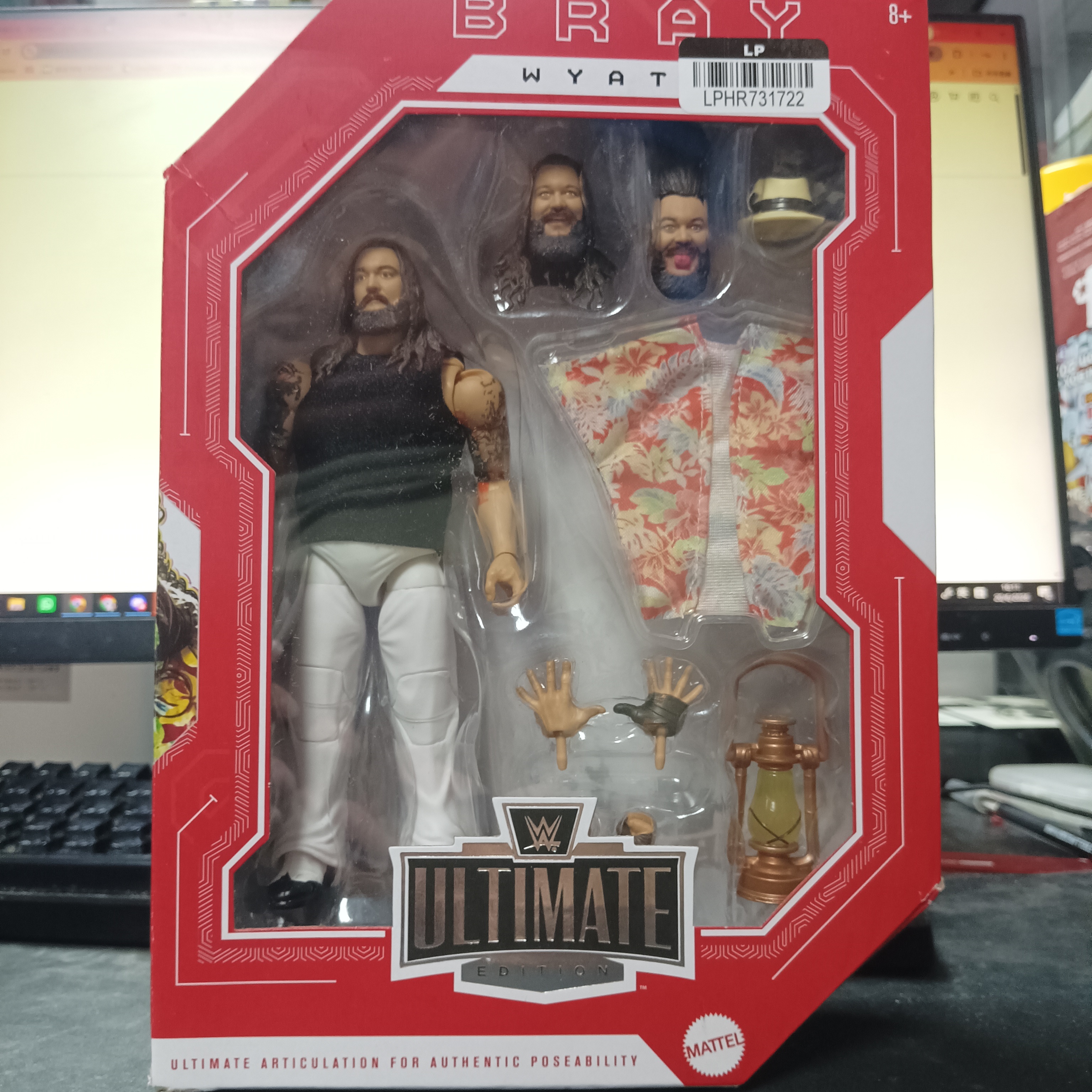 寄賣-其它-Bray Wyatt 2026 WWE Mattel Ultimate Edition Legends
