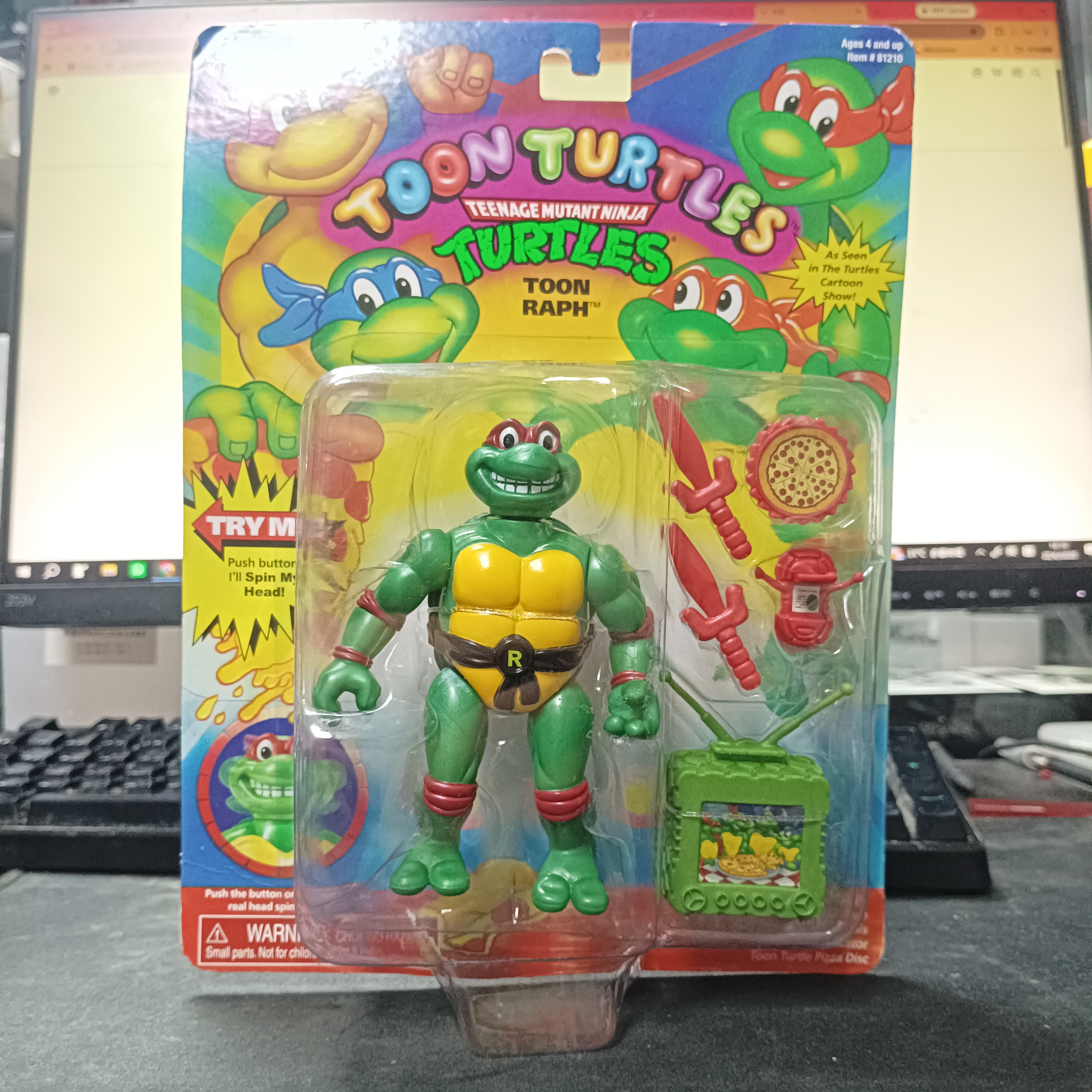 寄賣-其它-Teenage Mutant Ninja Turtles TMNT Toon Bundles Toon Raph