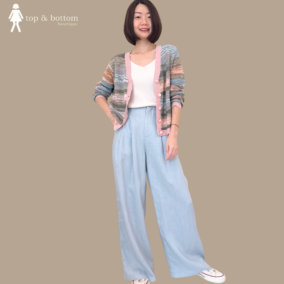 HIGH WAISTED SOFT LINEN HAREM PANT