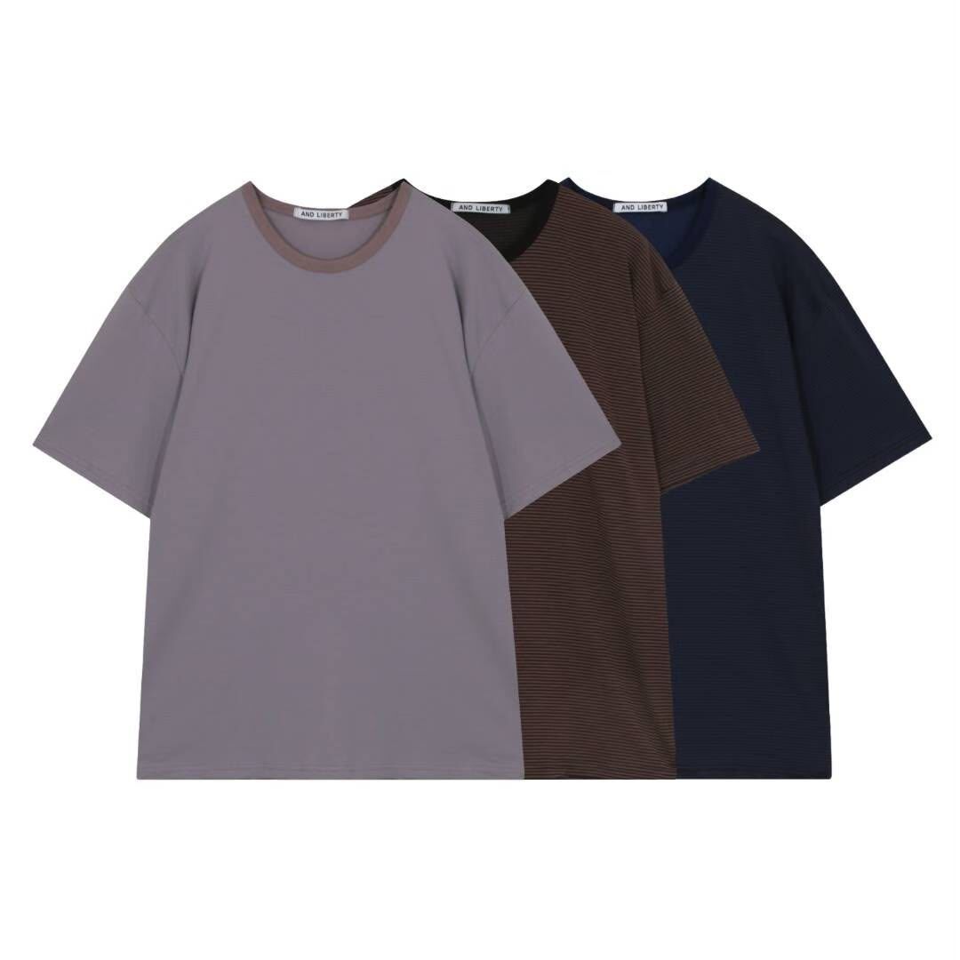 橫間短袖Tee And-059T