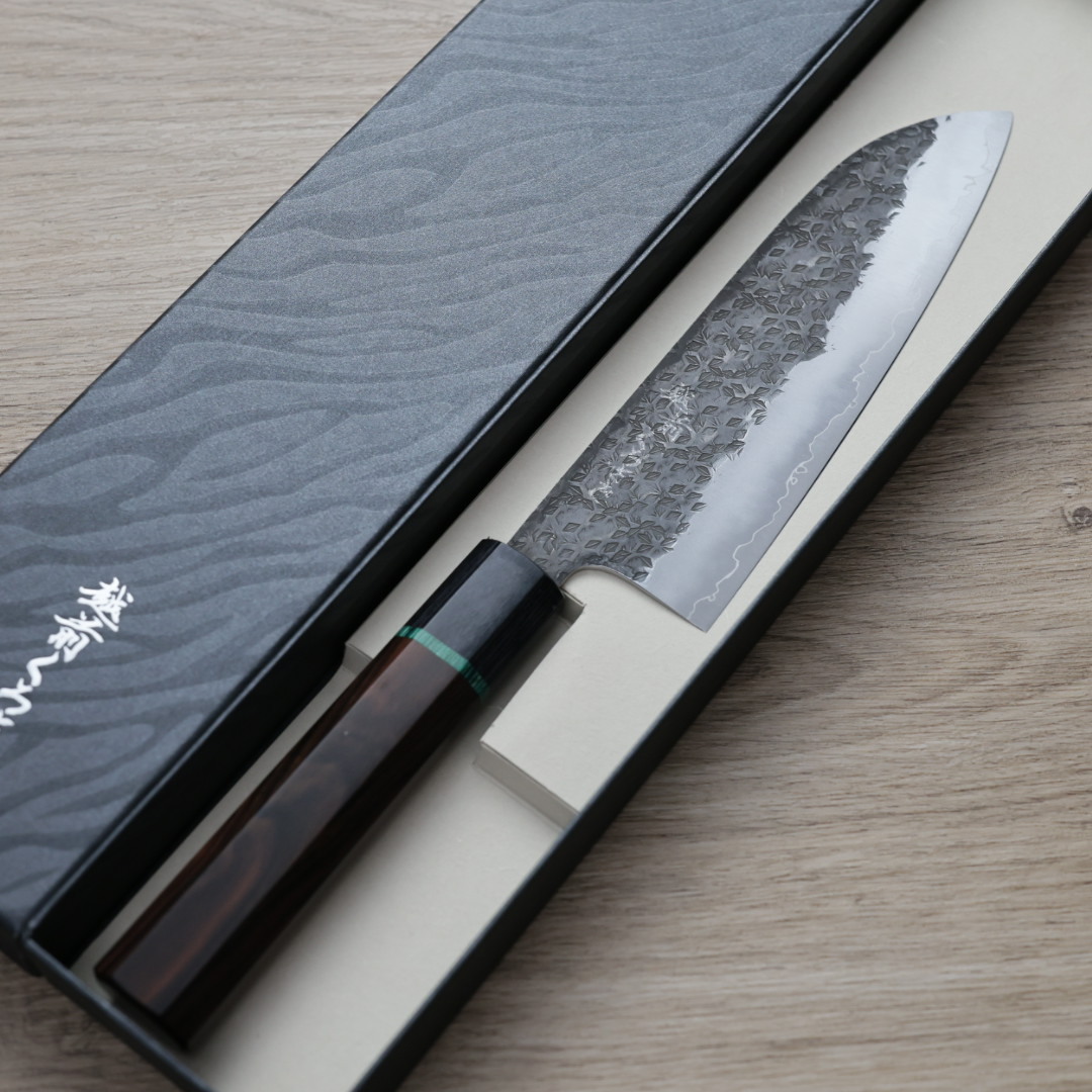 黑崎真 森之賢者 三德刀 170mm SG Strix鋼