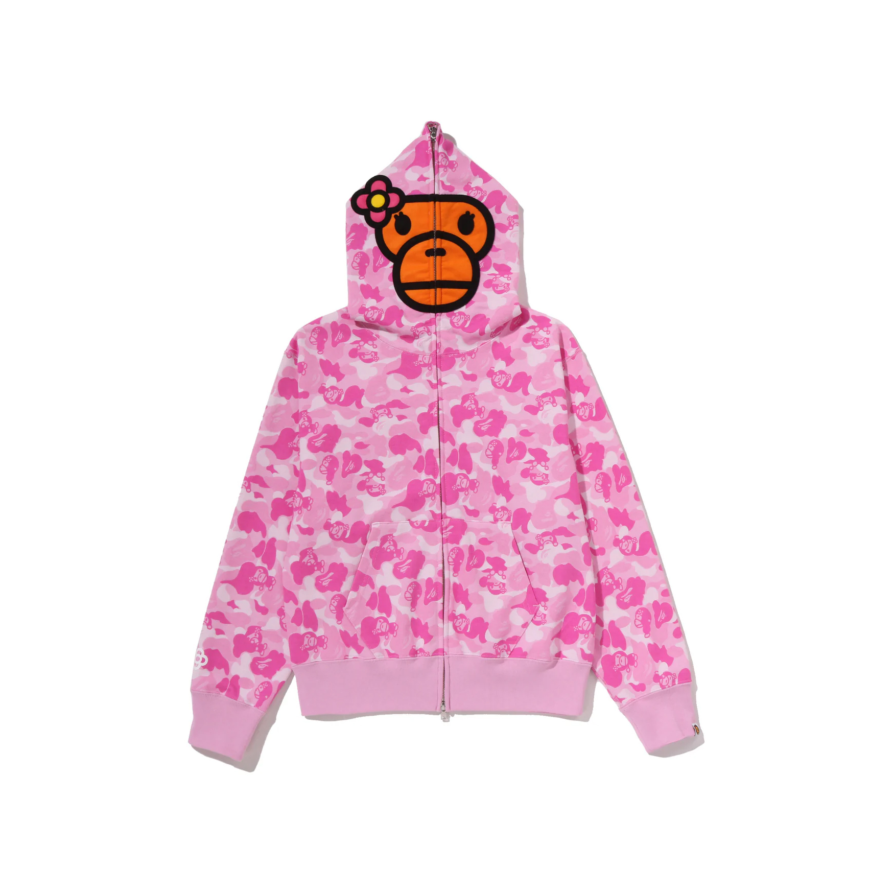 A BATHING APE BABY LISA ABC CAMO FULL ZIP HOODIE 女款 MILO 全拉鍊外套 藍/粉