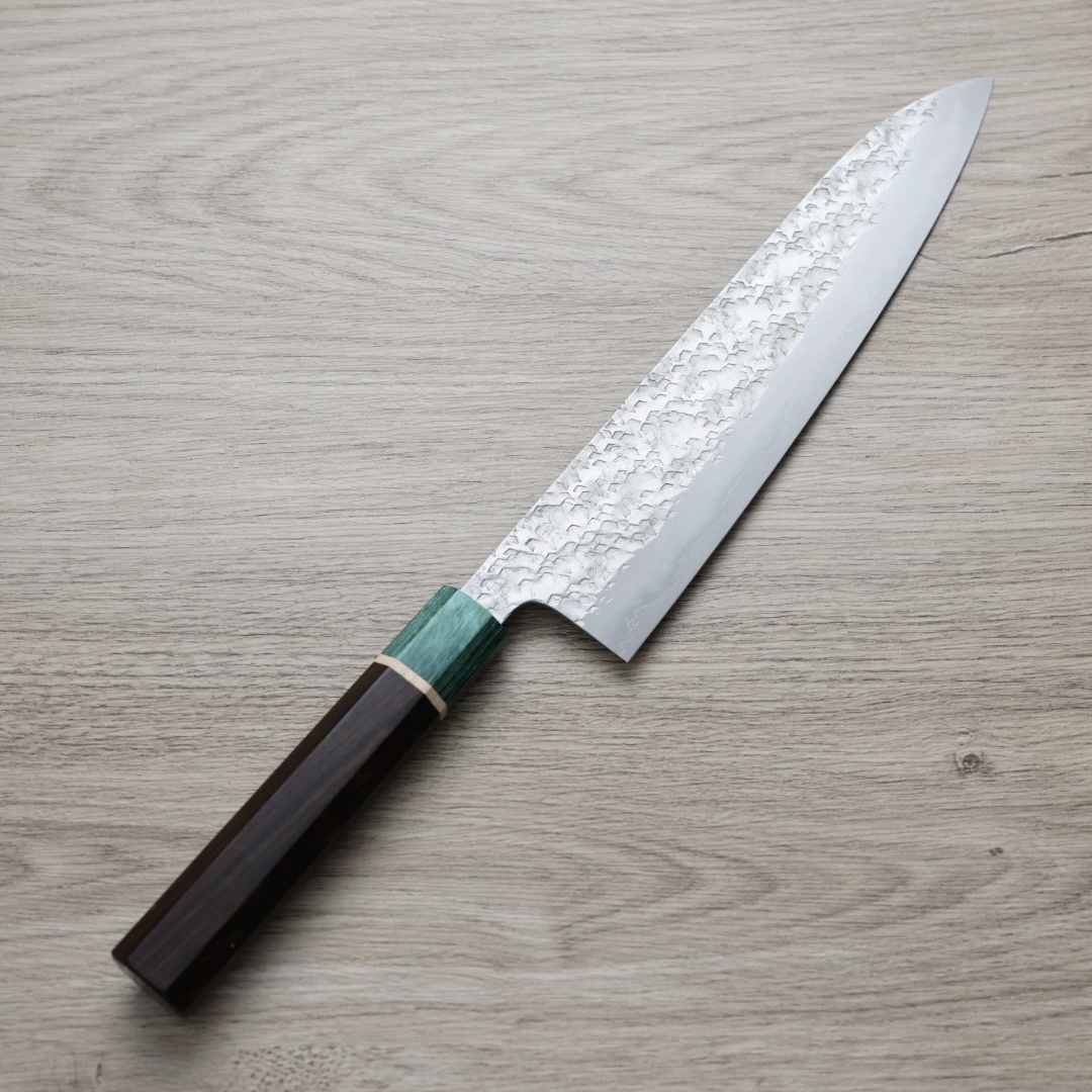 黑崎真 綠月 牛刀 240mm SG Strix鋼
