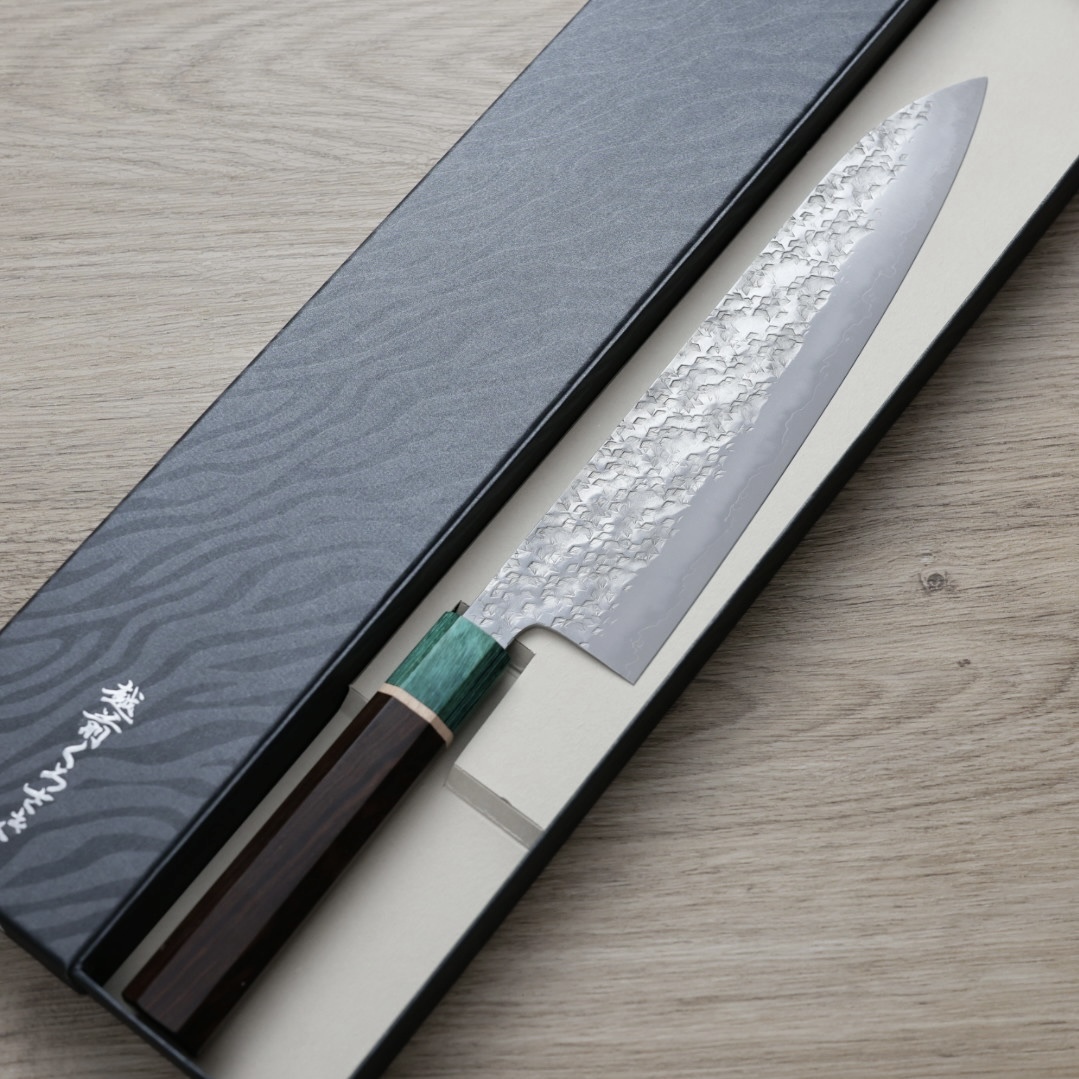 黑崎真 綠月 牛刀 240mm SG Strix鋼