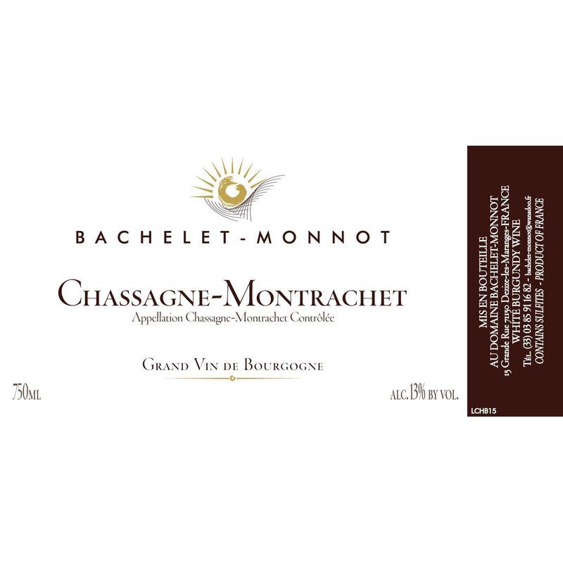 Bachelet Monnot Chassagne Montrachet 2023 (BH91)