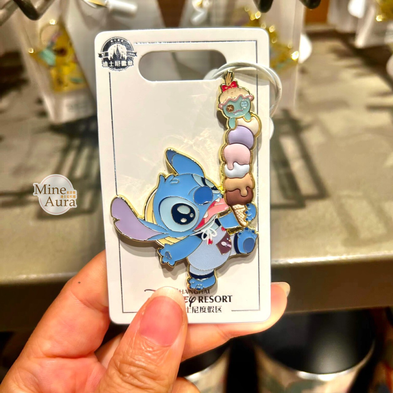 2026 夏日 史迪奇 Stitch 和朋友們系列 史迪奇 Stitch 魯賓 Reuben 造型 徽章 PIN 星際寶貝 Lilo & Stitch - 上海迪士尼樂園