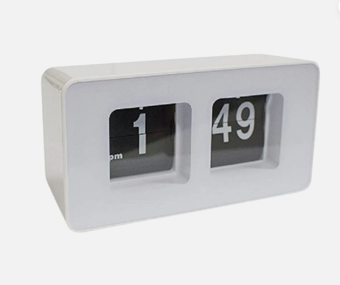 (暑假限時優惠)Flip Clock JS2218 - 自動翻轉數位時鐘 - 復古桌面/壁掛式設計