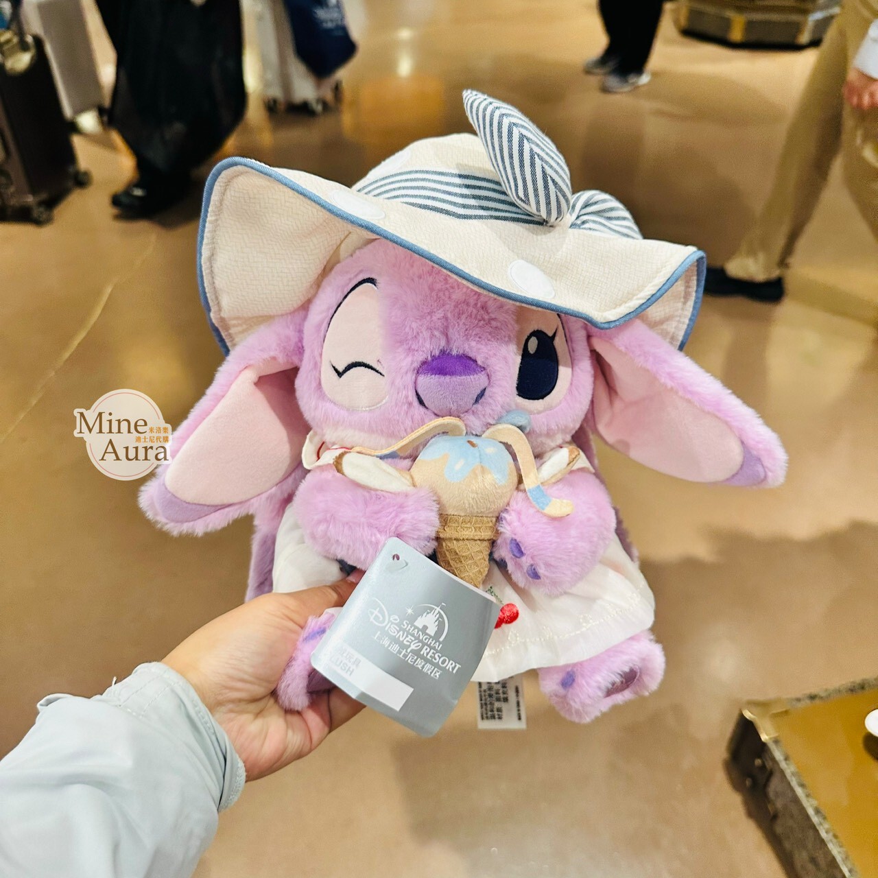 2026 夏日 史迪奇 Stitch 和朋友們系列 安琪拉 Angel 娃娃 玩偶 星際寶貝 Lilo & Stitch -上海迪士尼樂園