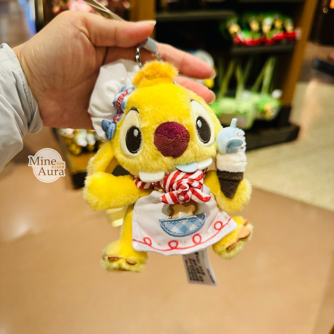 2026 夏日 史迪奇 Stitch 和朋友們系列 魯賓 Reuben 造型 絨毛 鑰匙圈 吊飾 星際寶貝 Lilo & Stitch -上海迪士尼樂園