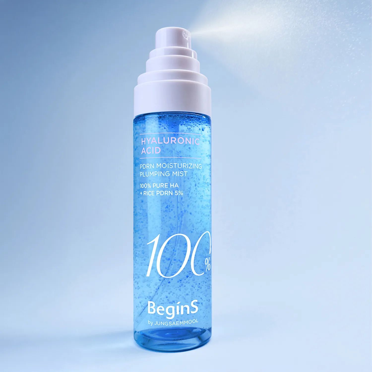 Jung Saem Mool - BeginS by JUNGSAEMMOOL Blue Hydrangea Hyaluronic Acid 100 PDRN Moisture Plumping Mist 100ml