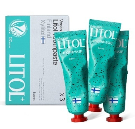 BN021 hetras. Premium Litol Toothpaste 強效除口臭專業清新牙膏3pc