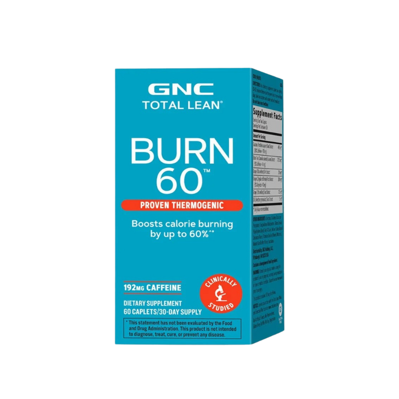 ［2025新包裝］GNC BURN 60 (Parallel import)60’s 30-day suppl