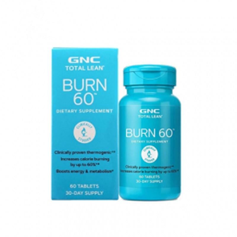［2025新包裝］GNC BURN 60 (Parallel import)60’s 30-day suppl