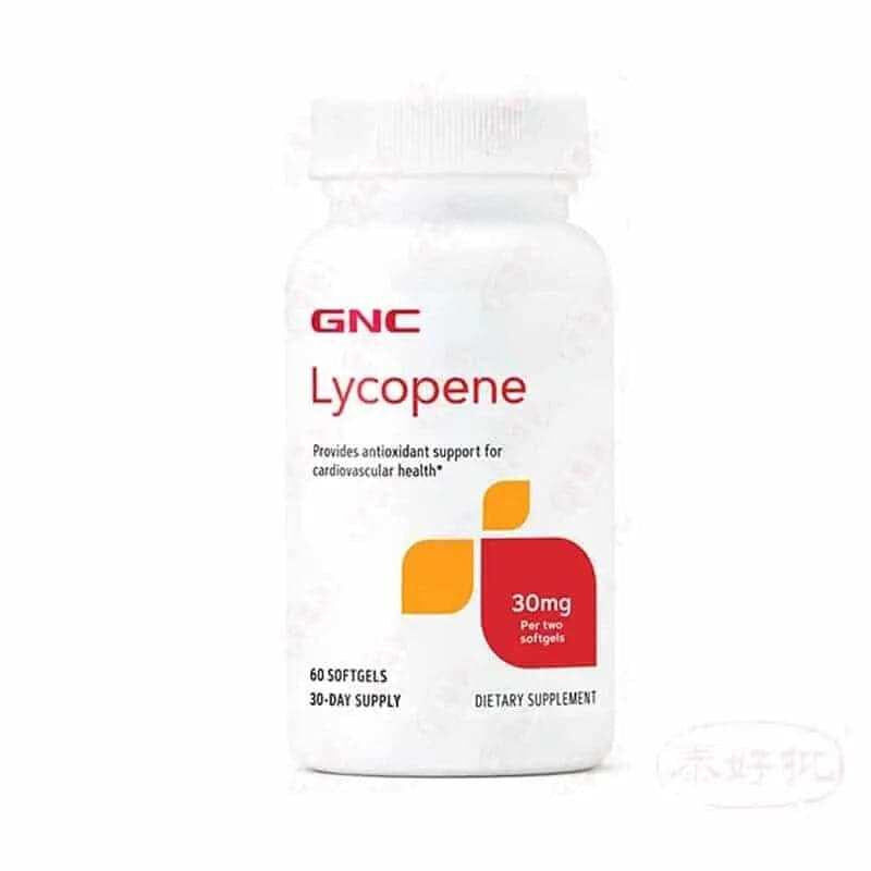 GNC Lycopene 番茄紅素抗氧化膠囊 30mg 60粒 new packing｜日常健康支援