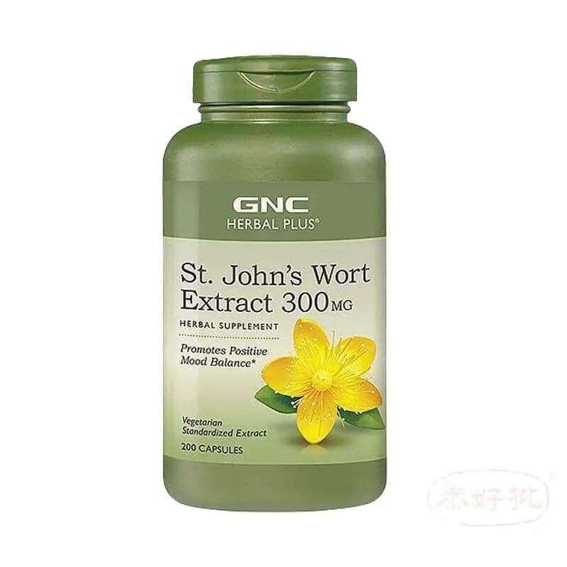 GNC Herbal Plus St. John's Wort Extract 300 mg 聖約翰草萃取 (
