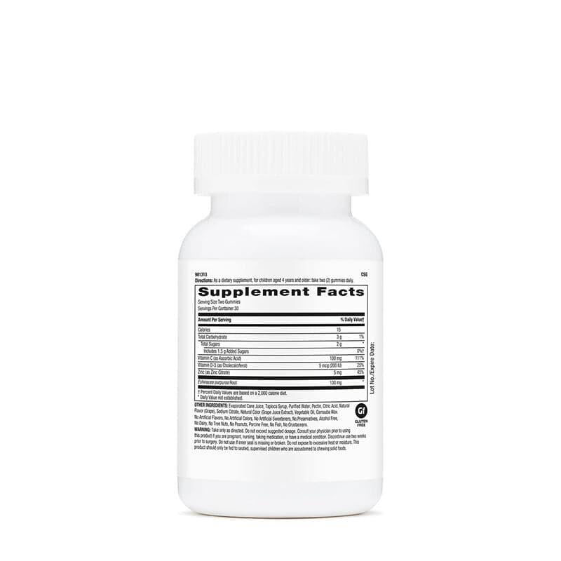 GNC健安喜兒童omega3軟糖60粒（2-12歲）｜心腦眼日常健康｜Omega-3 EPA DHA