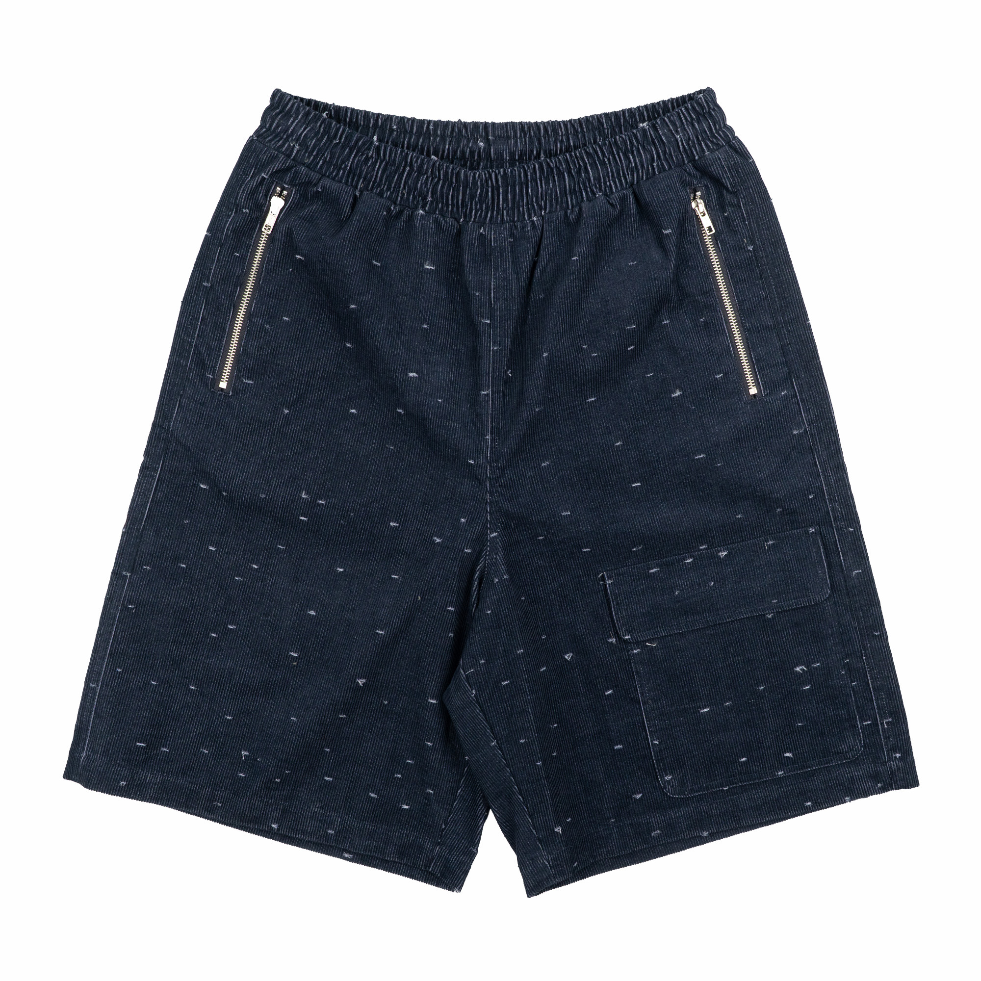 IDEALISM IDE Zipper Shorts 燈芯絨 口袋 短褲 兩色