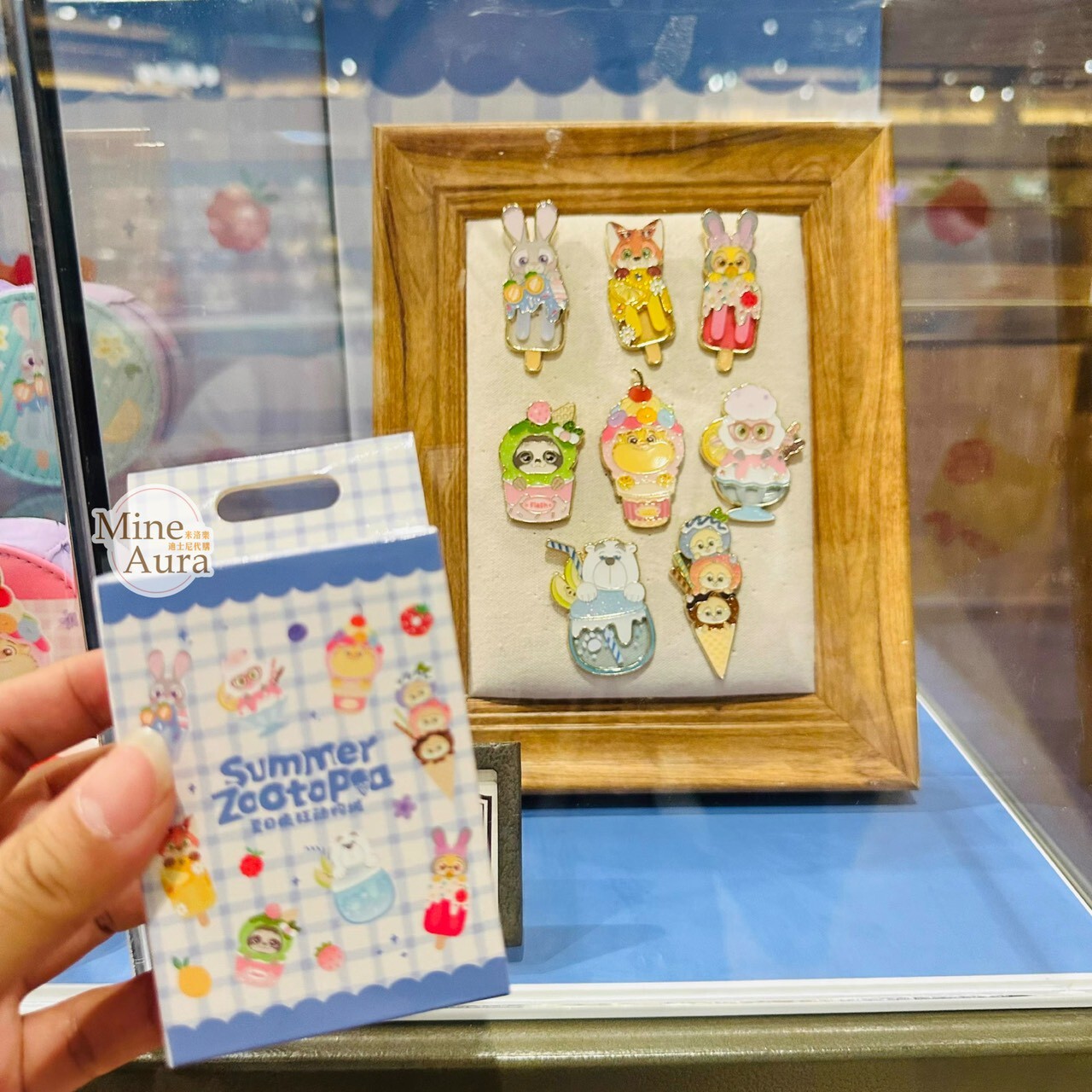 2026 夏日 動物方城市 Zootopia 造型 徽章 PIN 盲選盒 盲盒 -上海迪士尼樂園