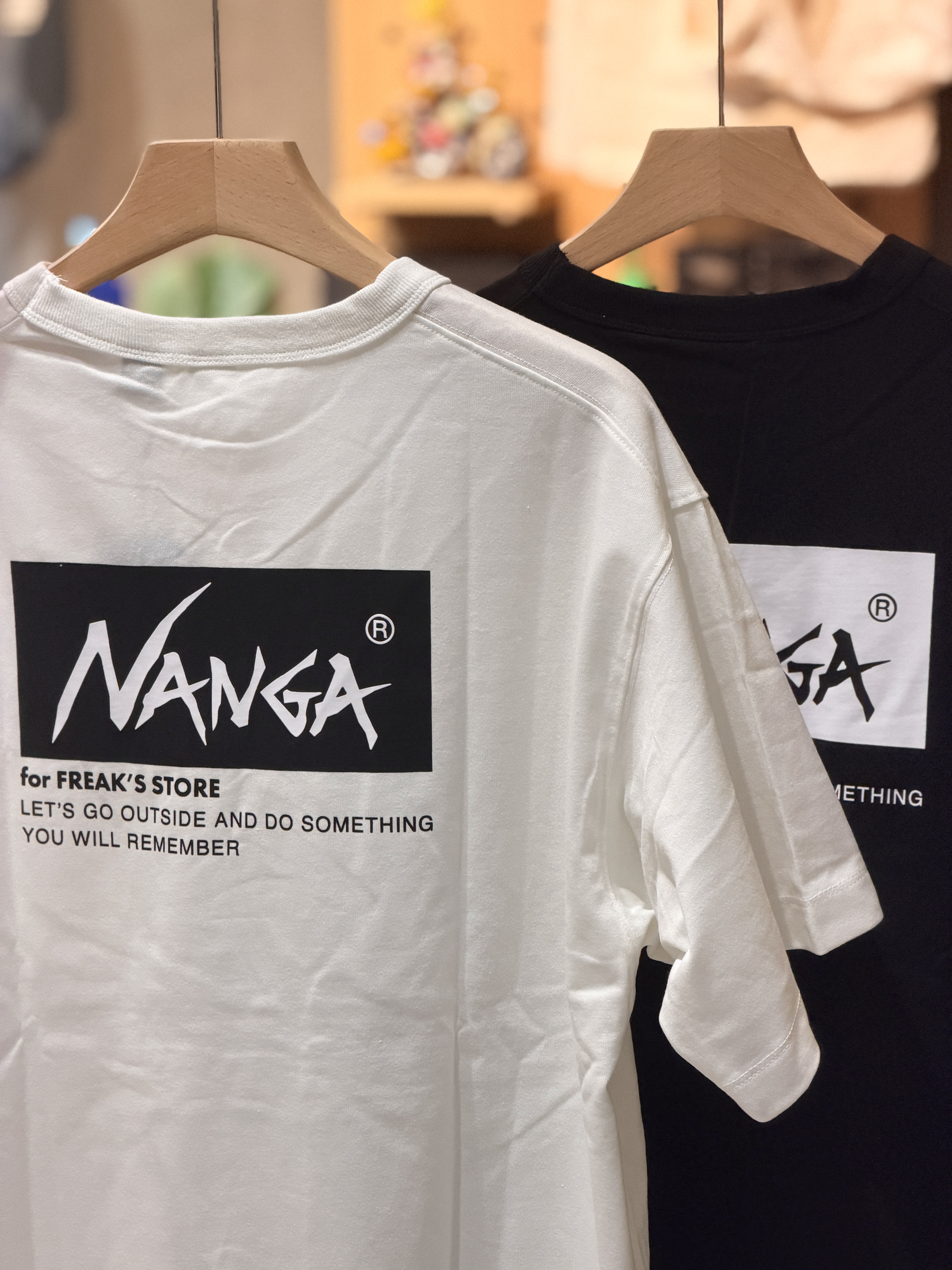 【現貨】NANGA 胸前刺繡 ECO HYBRID LOGO 短tee 別注款 00041