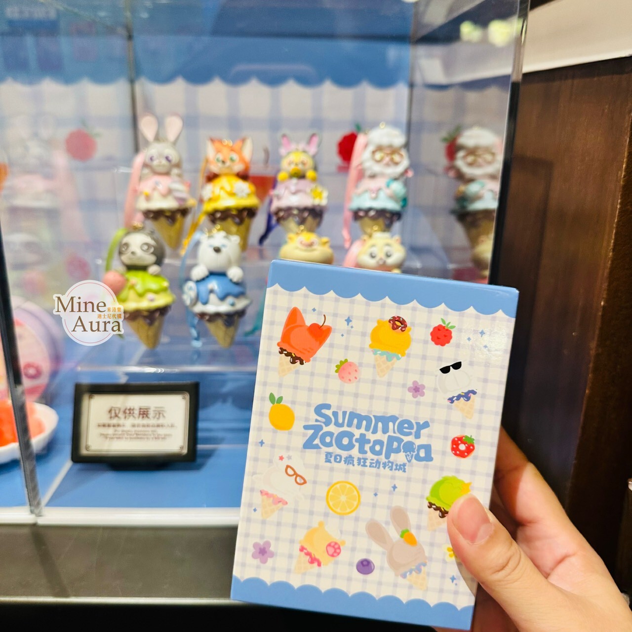 2026 夏日 動物方城市 Zootopia 造型 迷你 公仔 擺飾品 盲選盒 盲盒 -上海迪士尼樂園