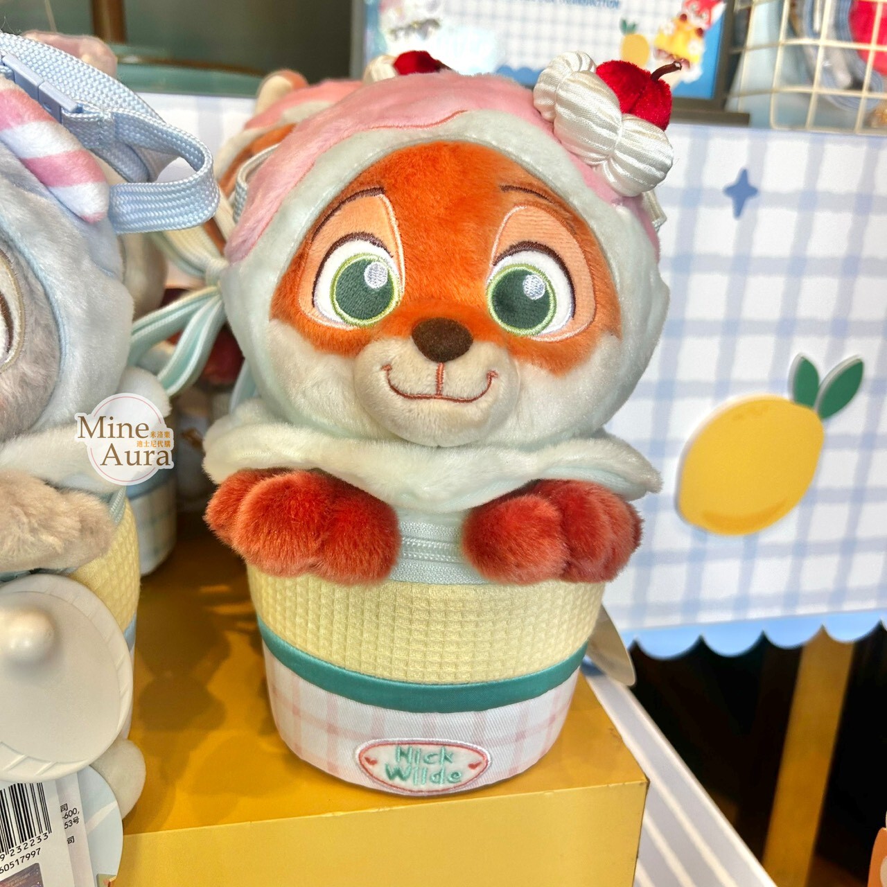 2026 夏日 動物方城市 Zootopia 胡尼克 Nick 狐狸 造型 斜背包 小包 -上海迪士尼樂園