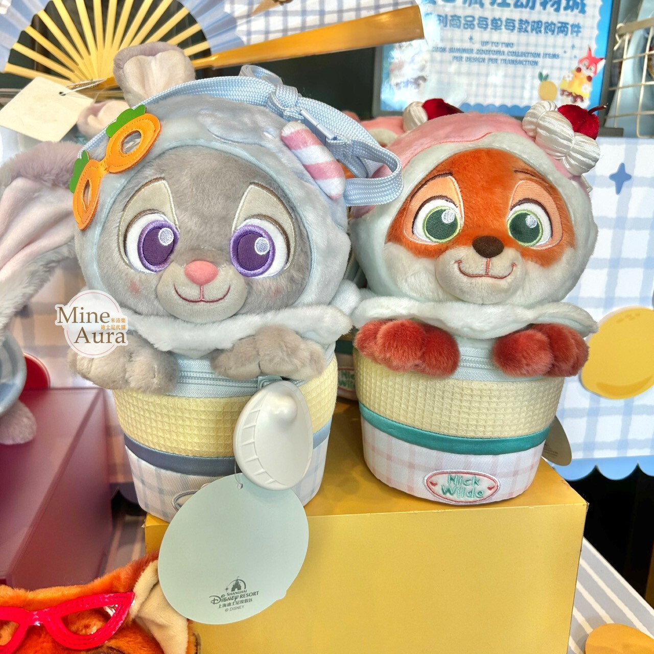 2026 夏日 動物方城市 Zootopia 哈茱蒂 Judy 兔 造型 斜背包 小包 -上海迪士尼樂園