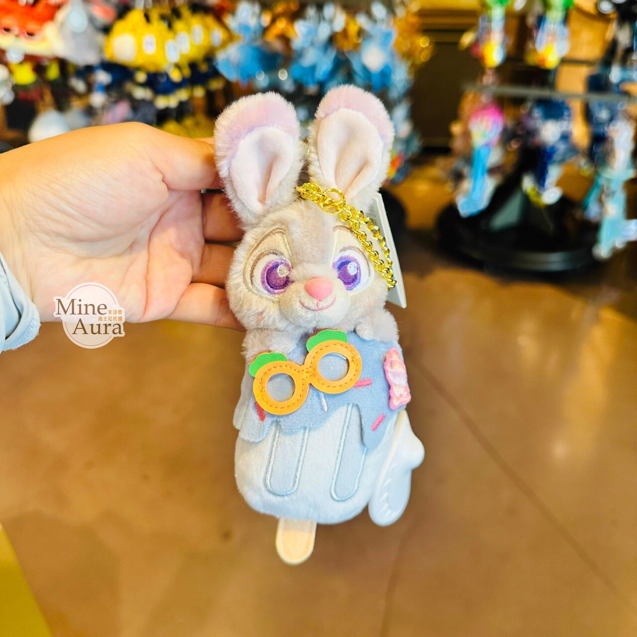 2026 夏日 動物方城市 Zootopia 哈茱蒂 Judy 兔 狐狸 絨毛 鑰匙圈 吊飾 -上海迪士尼樂園