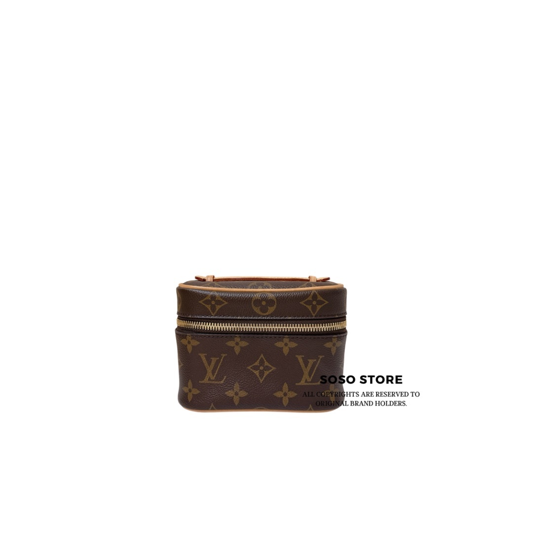 Louis Vuitton Nice Nano - Brown / GHW