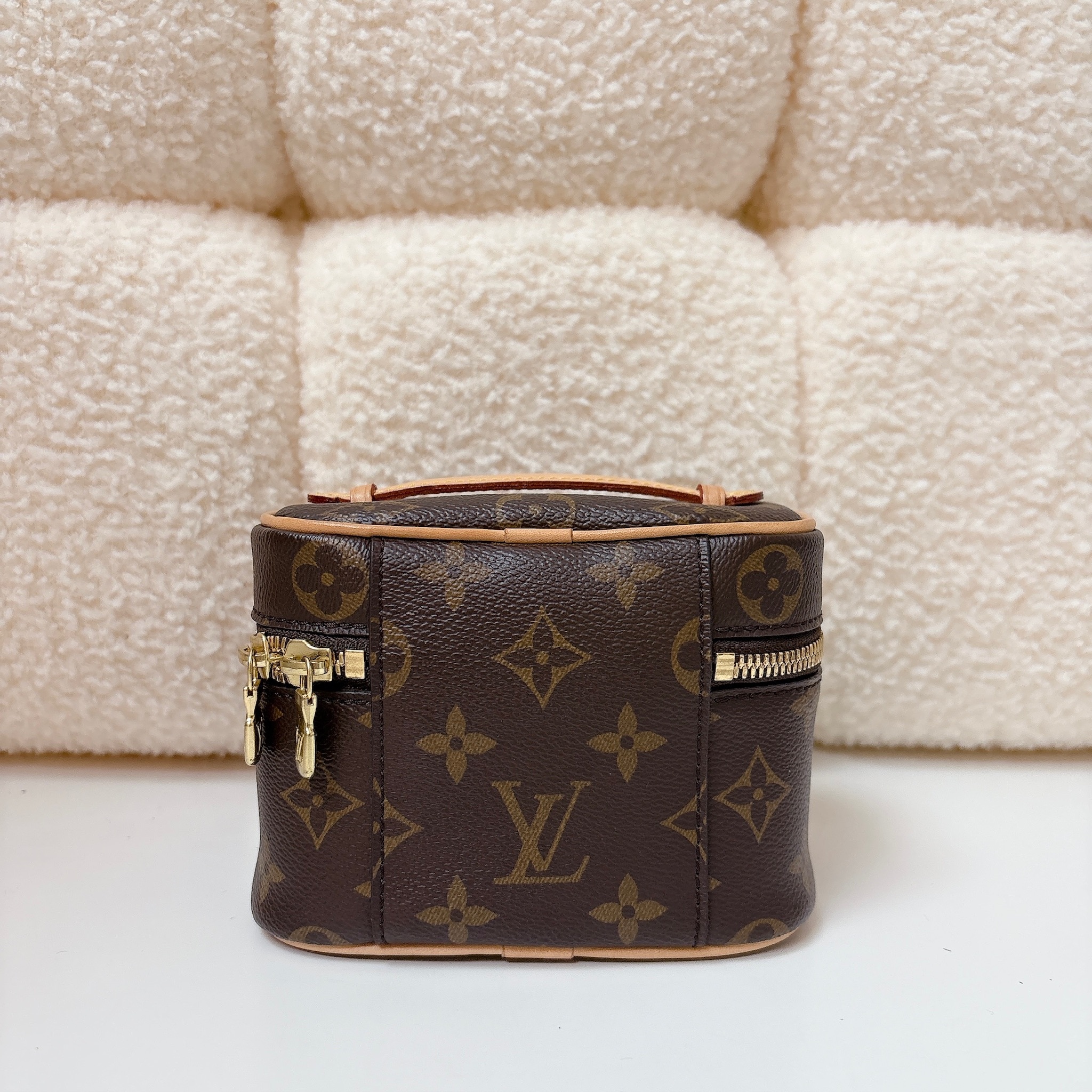 Louis Vuitton Nice Nano - Brown / GHW