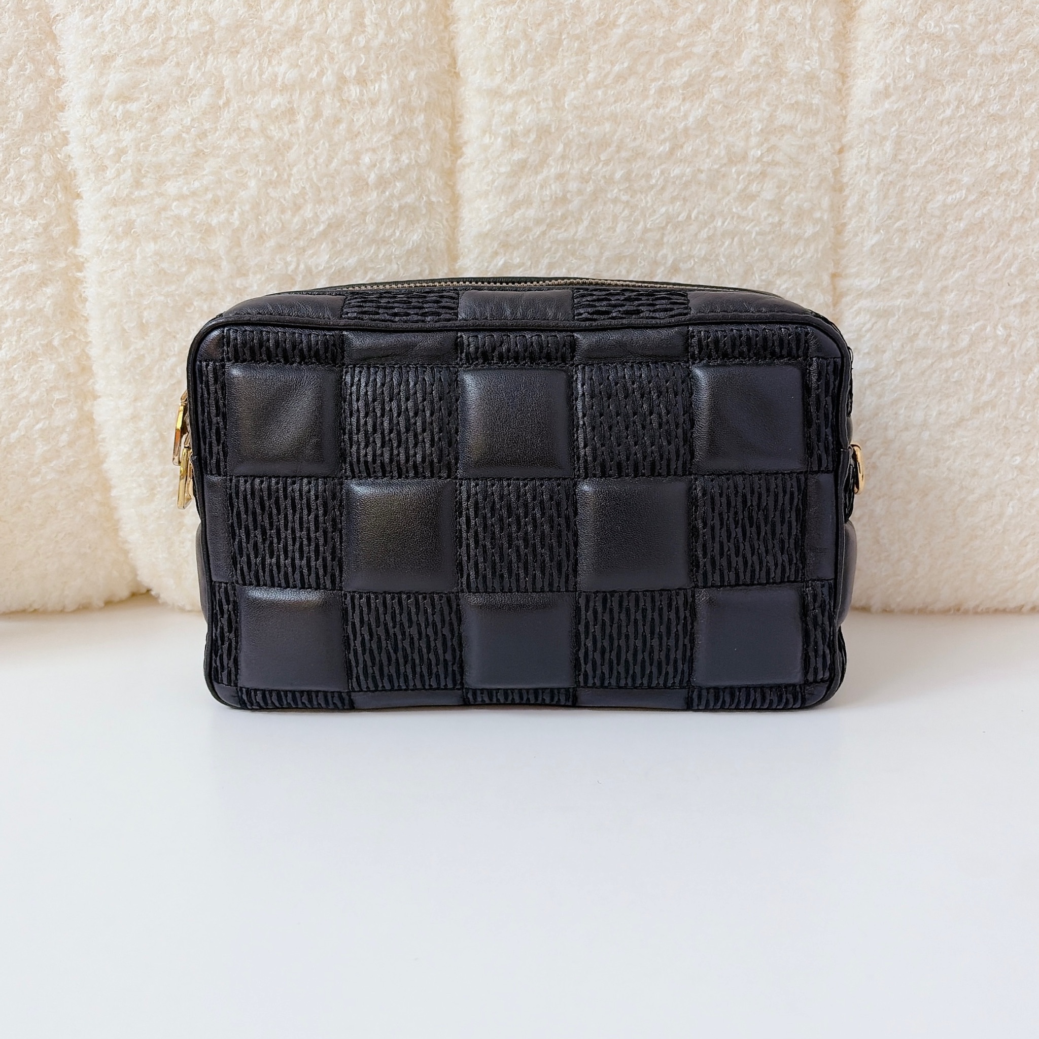 Louis Vuitton Troca Bag - Black / GHW